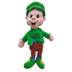1997 Lucky Charms Leprechaun Plush Doll Toy 8" General Mills Breakfast Buddy